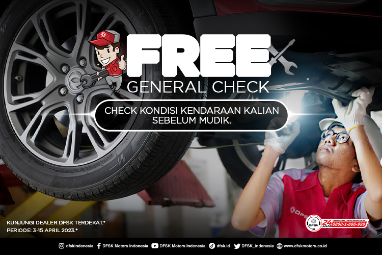 DFSK Pra Mudik: Free General Check