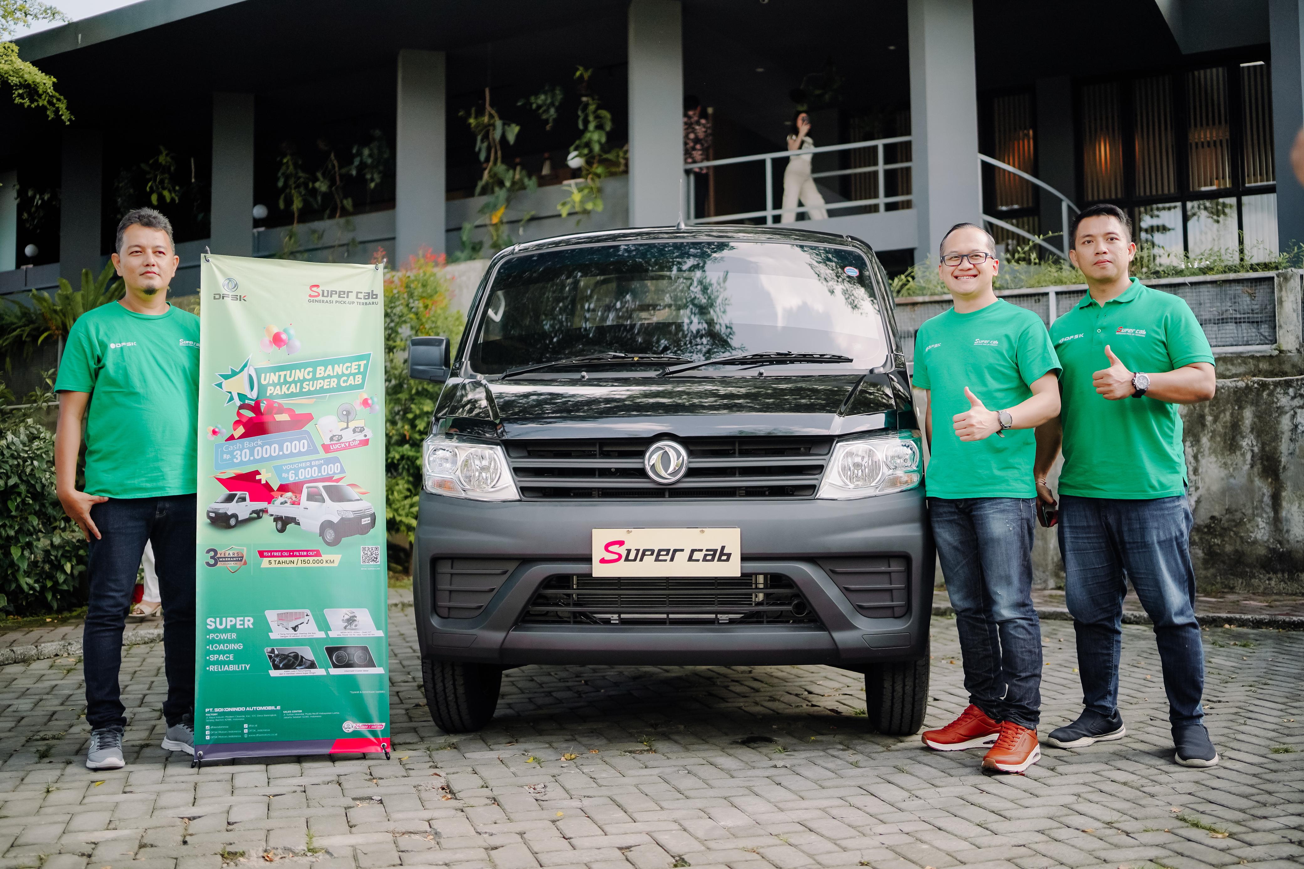 “UNTUNG BANGET PAKAI SUPER CAB” KINI HADIR UNTUK MENDUKUNG KESUKSESAN PELAKU USAHA DI LOMBOK